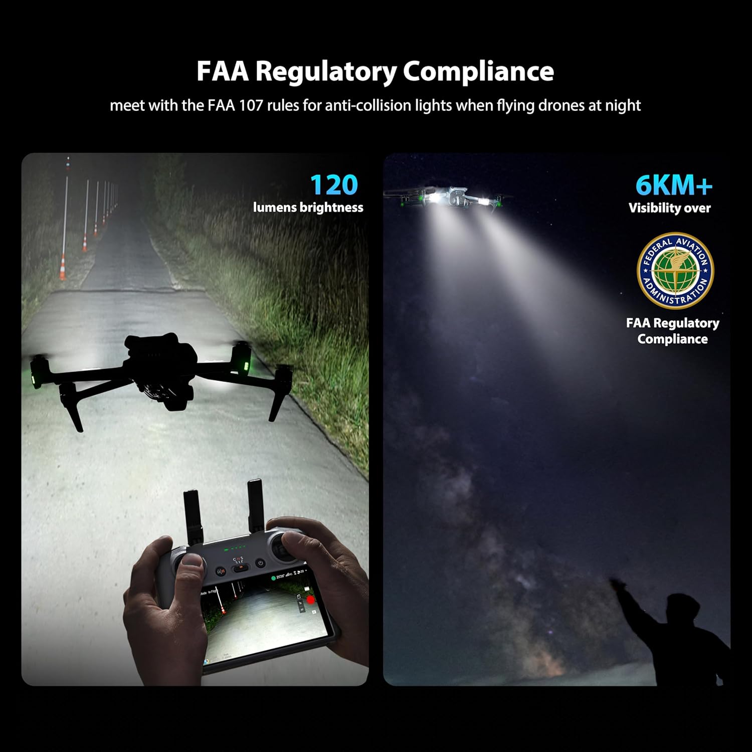 STARTRC Drone Strobe Light Ant - Drone Neck Strap review and price
