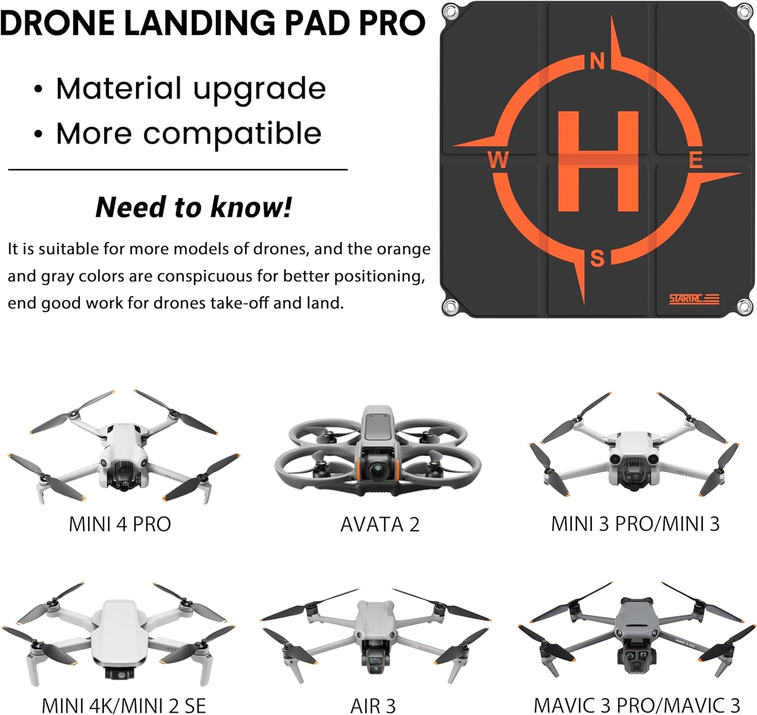 STARTRC Drone Landing Pad, Uni - Dji Drone Mini 4 Pro review and price