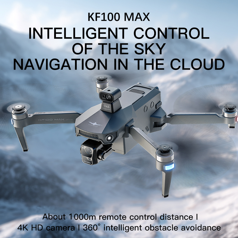 KF100 MAX GPS Drone 4K Camera  - Drone Controller Screen review and price